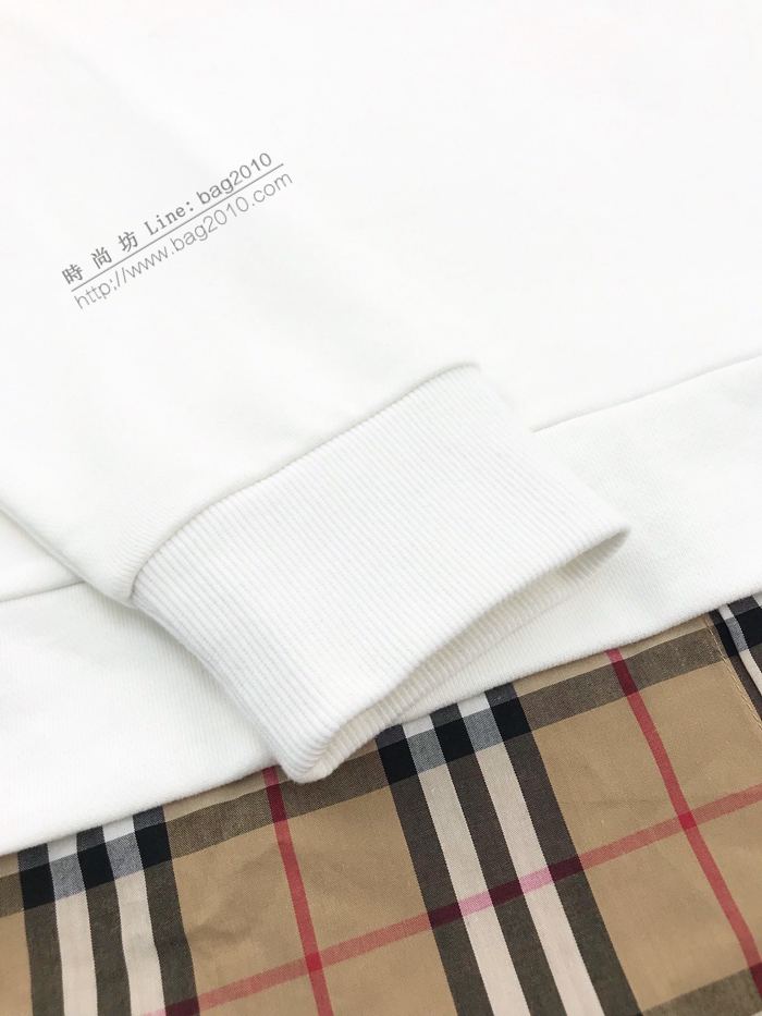 Burberry男裝 巴寶莉20秋冬系列新品 格紋拼接款休閒衛衣  ydi3273